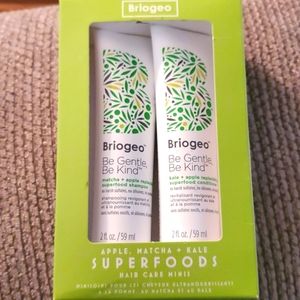 Briogeo Superfood Shampoo/Conditioner Mini Set (Matcha/Apple/Kale)